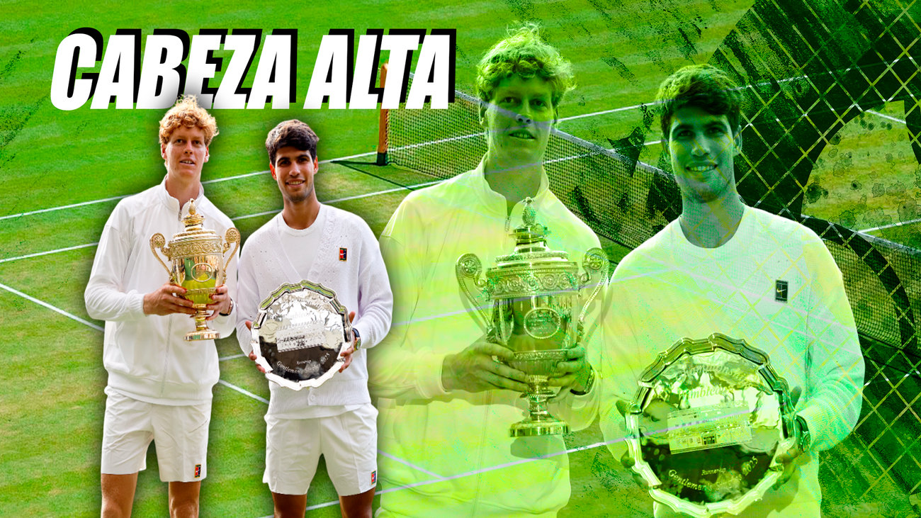 Alcaraz no puede con un imperial Sinner en la final de Wimbledon