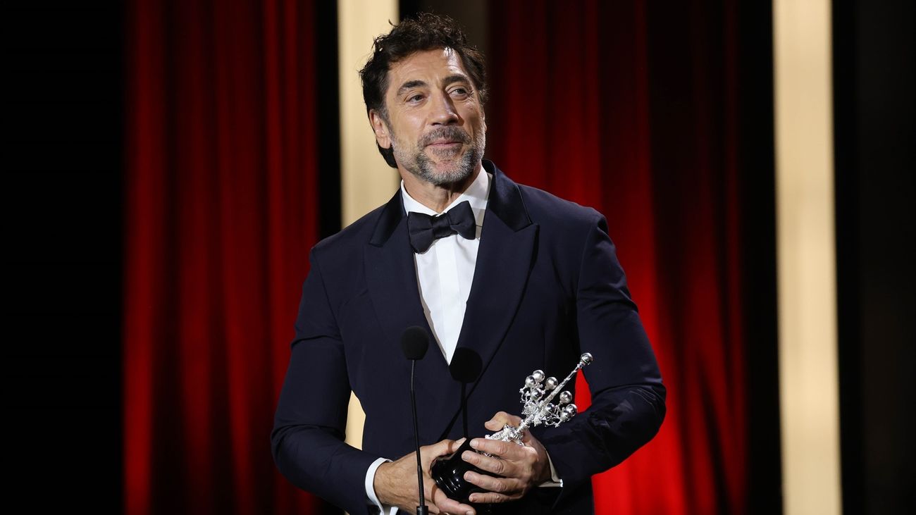 Javier Bardem durante la Gala de Inauguración del Festival de San Sebastián