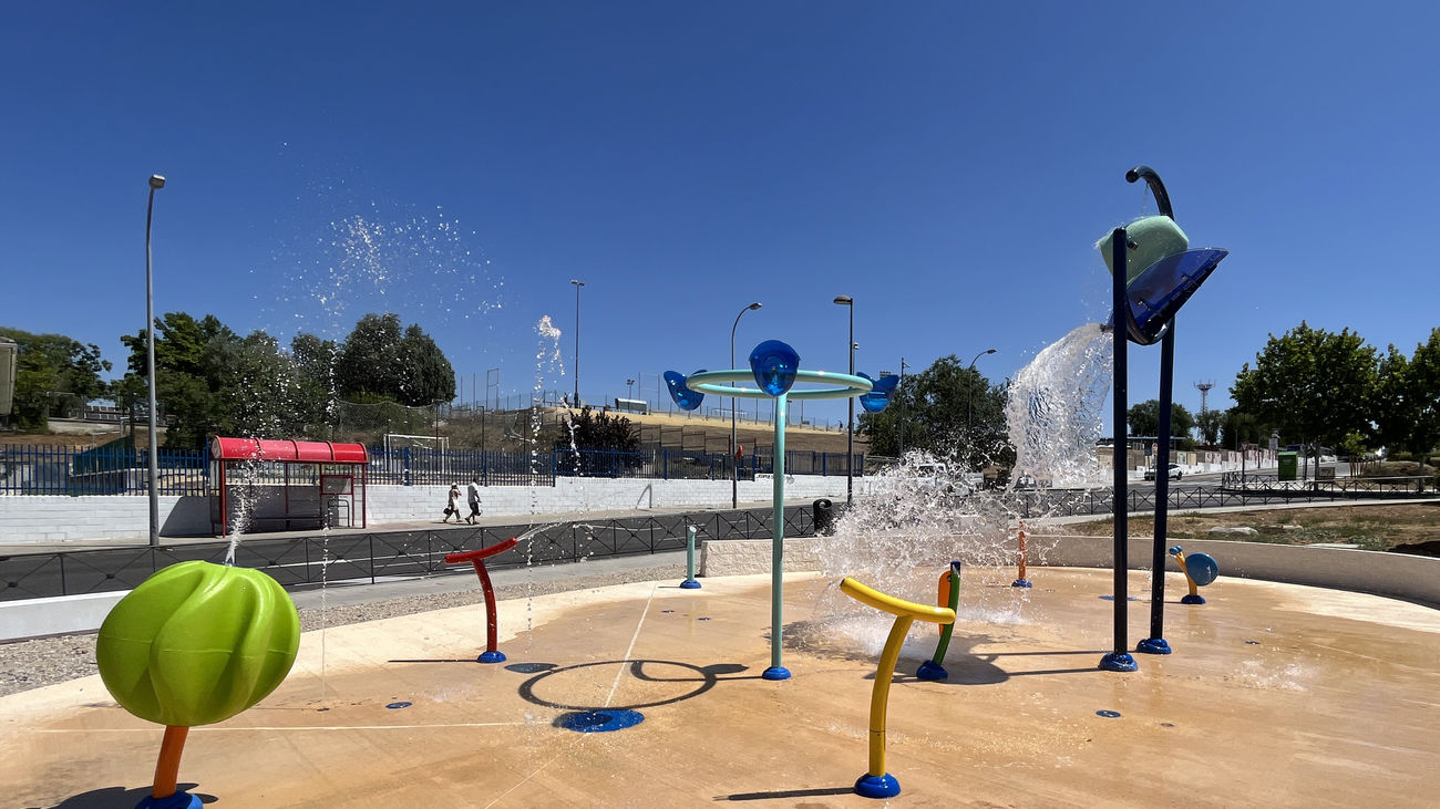 Paracuellos de Jarama repara su recién abierto parque del Picón del Cura tras los actos vandálicos