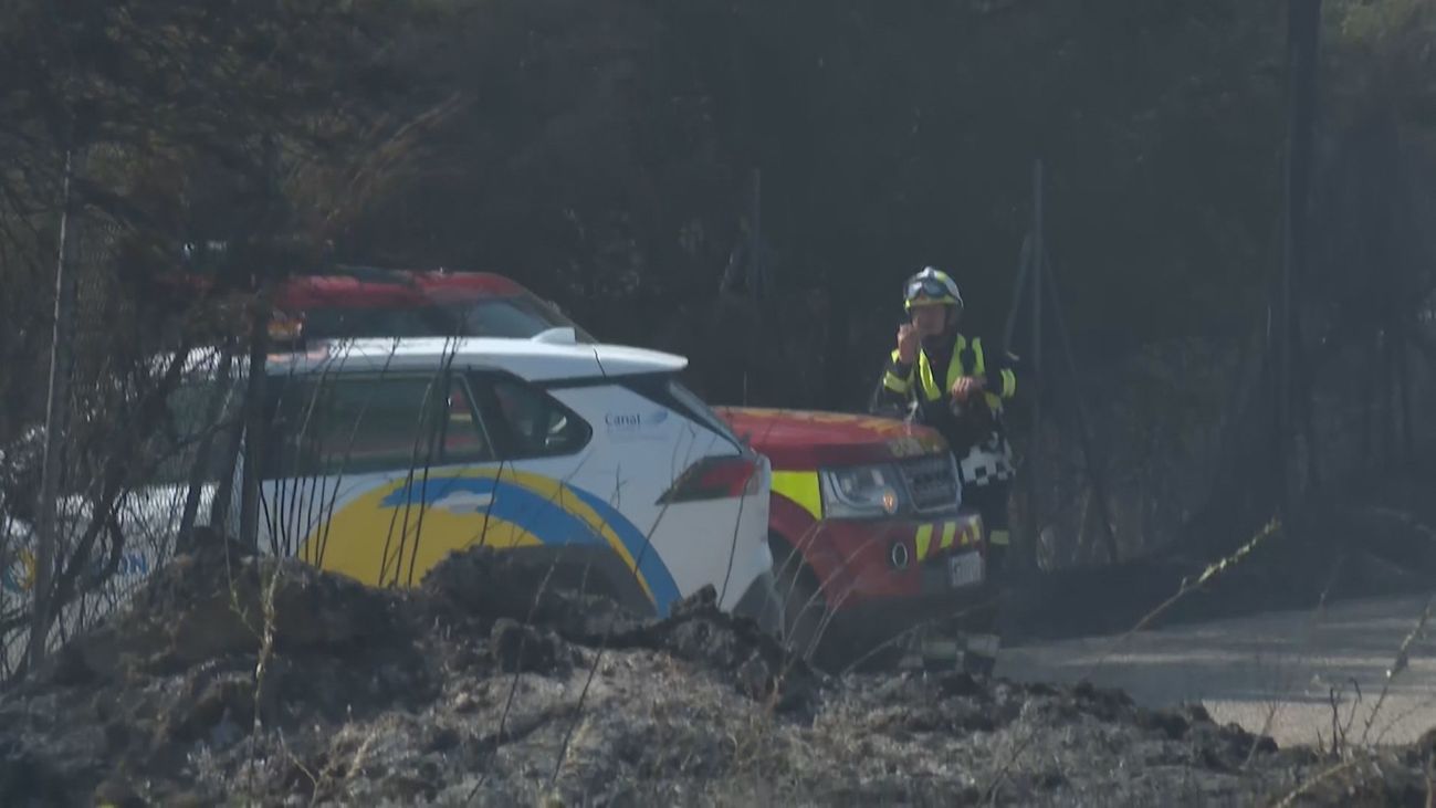 Controlado un incendio de pastos en Villa del Prado
