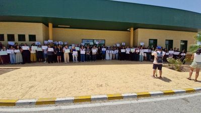 Los funcionarios de prisiones protestan tras una agresión sexual a una psicóloga en Sevilla