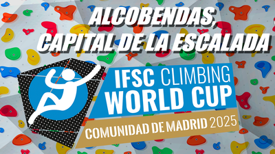 Alcobendas se prepara para el gran mundial de escalada