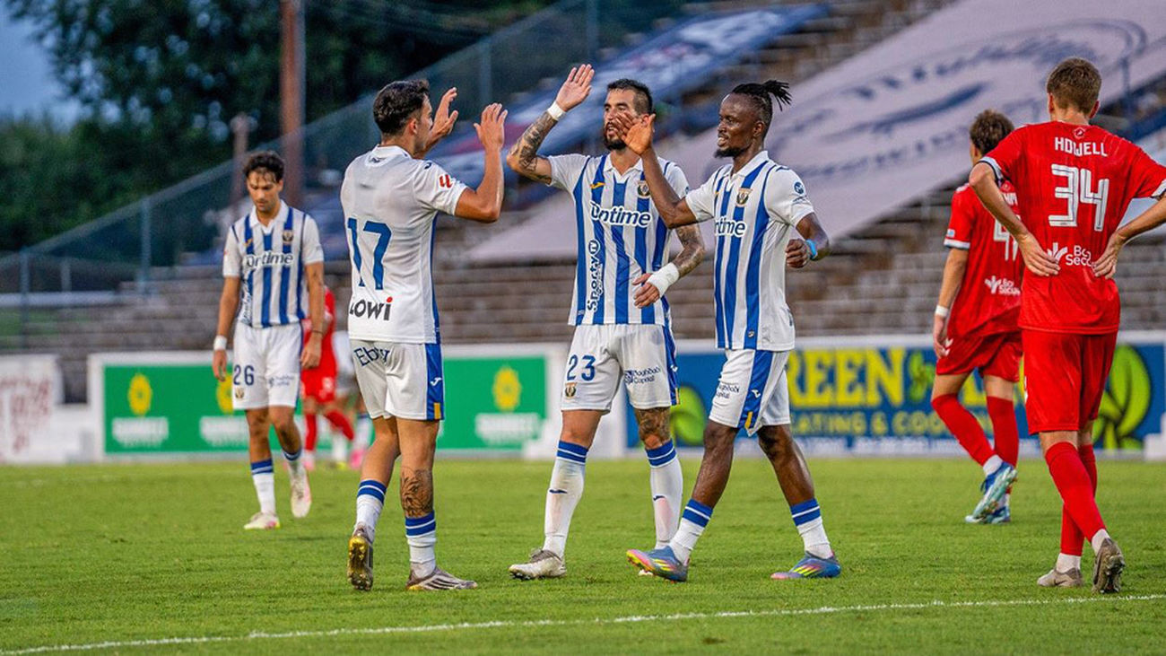 1-1. El  Leganés se despide de EEUU con un empate ante el Richmond Kicker