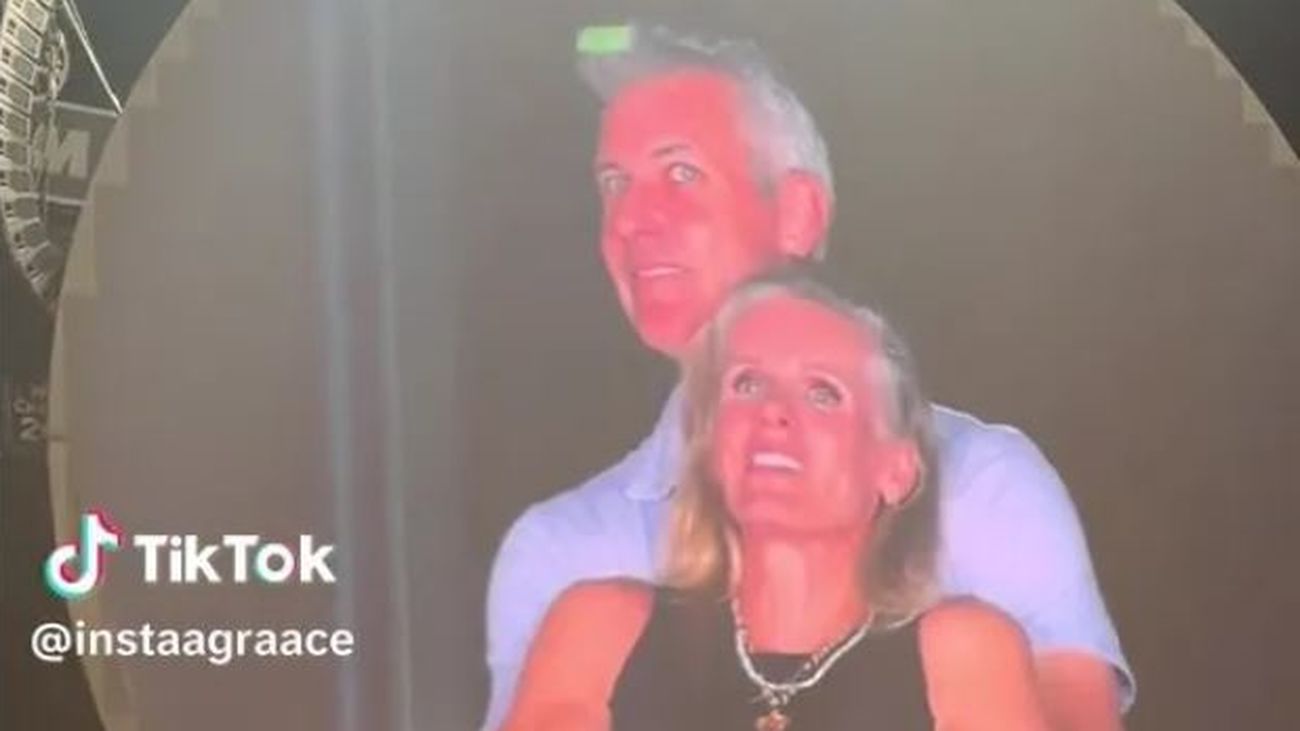 El momento viral del CEO de Astronomer, pillado teniendo una aventura en un concierto de Colplay