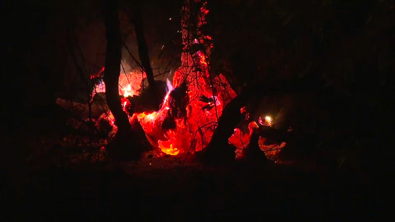 Noche de lucha contra las llamas: más de 130 efectivos movilizados tras activarse el nivel 2 del Plan Infoma en Méntrida