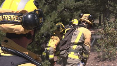 Así funciona la brigada forestal de control de incendios