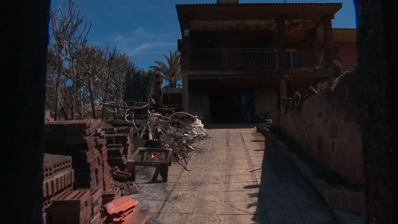 Miles de hectáreas quemadas y decenas de viviendas afectadas, Méntrida, Navalcarnero y Villamanta hacen balance tras el incendio