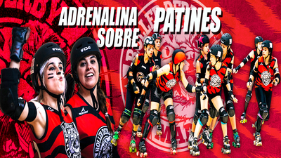 Patricia, la reina del Roller Derby Madrid
