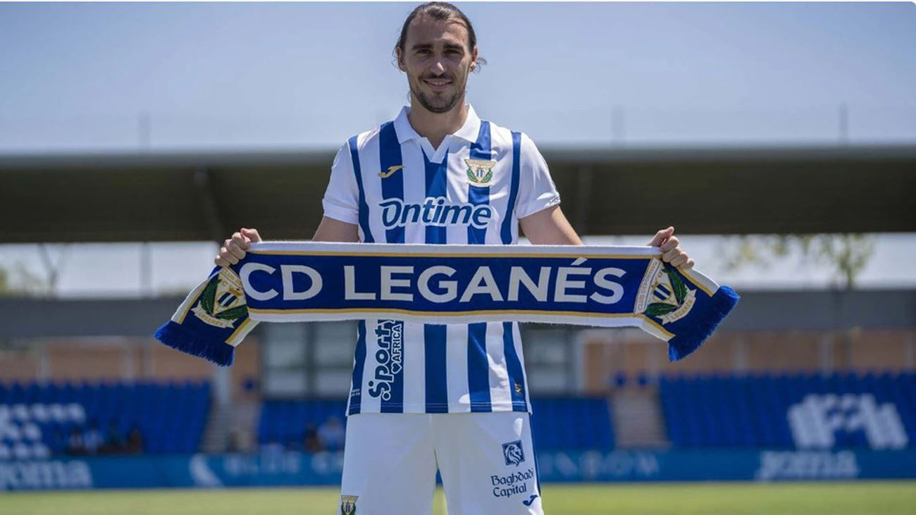 Ignasi Miquel vuelve al Leganés: "Es otra vez un orgullo y una gran alegría vestir estos colores"