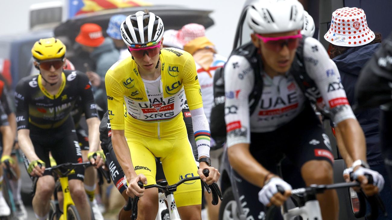 Pogacar y Vingegaard