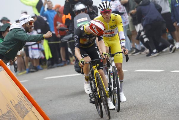 Vingegaard. y Pogacar / EFE