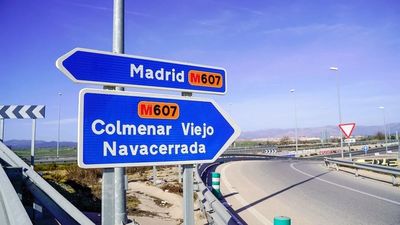 Reabre al tráfico la salida de la M-607 de Colmenar hacia Madrid tras tres meses de obras