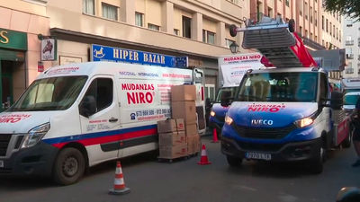 Mudanza en la casa de Cerdán, la familia se traslada a Navarra