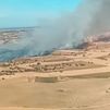 Imágenes aéreas de la devastación del incendio de La Torre de Esteban Hambrán que obligó a desalojar a 100 vecinos