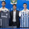 San Román y Figueredo, presentados como nuevos jugadores del Leganés