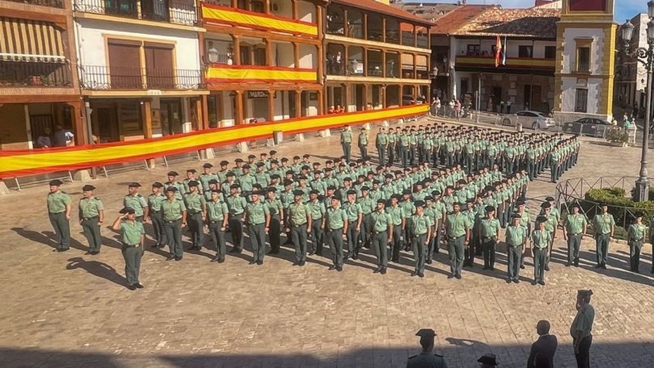 347 nuevos guardias civiles refuerzan la seguridad ciudadana en Madrid