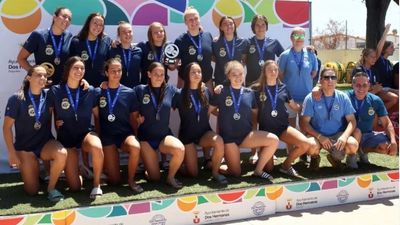 Real Canoe, subcampeón de España juvenil de waterpolo femenino