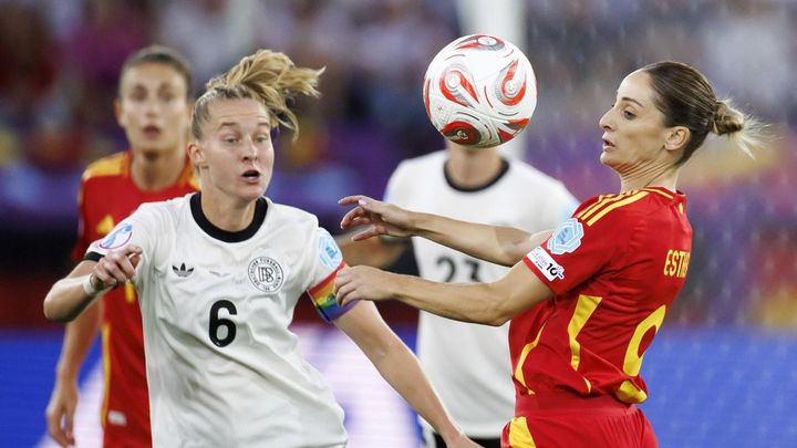 Esther González ante Alemania / EFE