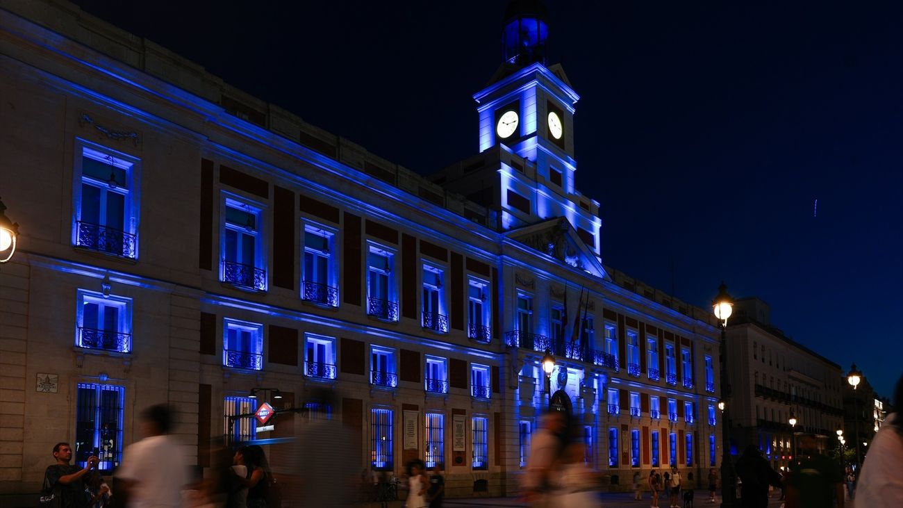 Azul contra el odio en La Real Casa de Correos