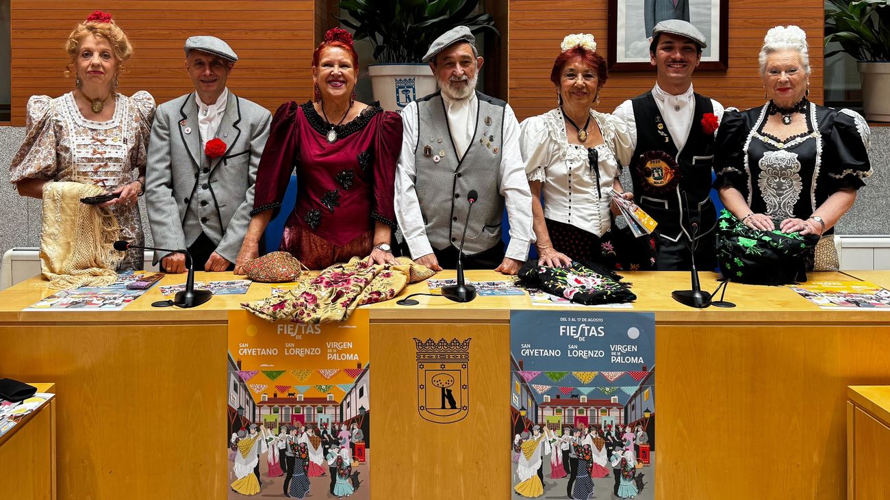 Presentacxión de las fiestas de San Cayetano, San Lorenzo y la Virgen de la Paloma