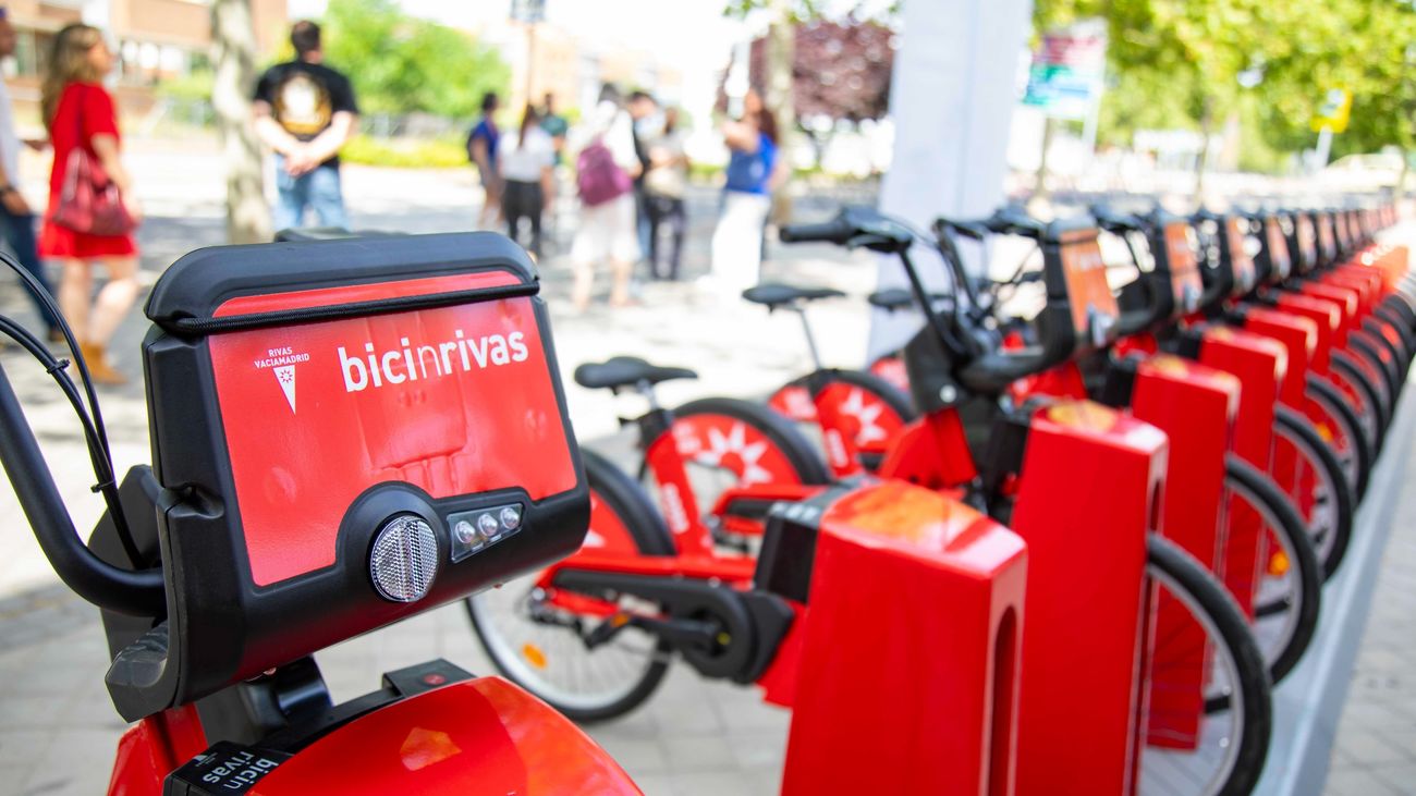 Rivas estrena con éxito su nuevo sistema de bicicletas: 50.000 viajes en un mes