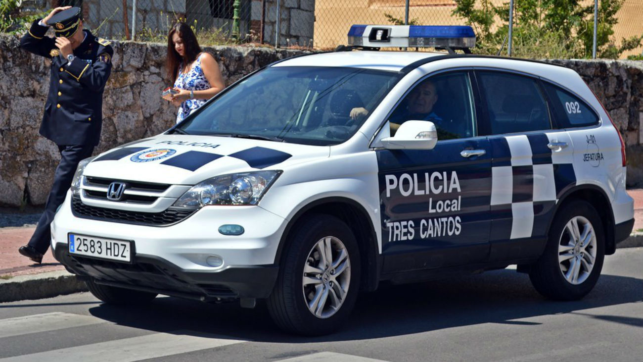 Tres Cantos amplía los medios de su Policía local con siete vehículos y dos drones de alta tecnología