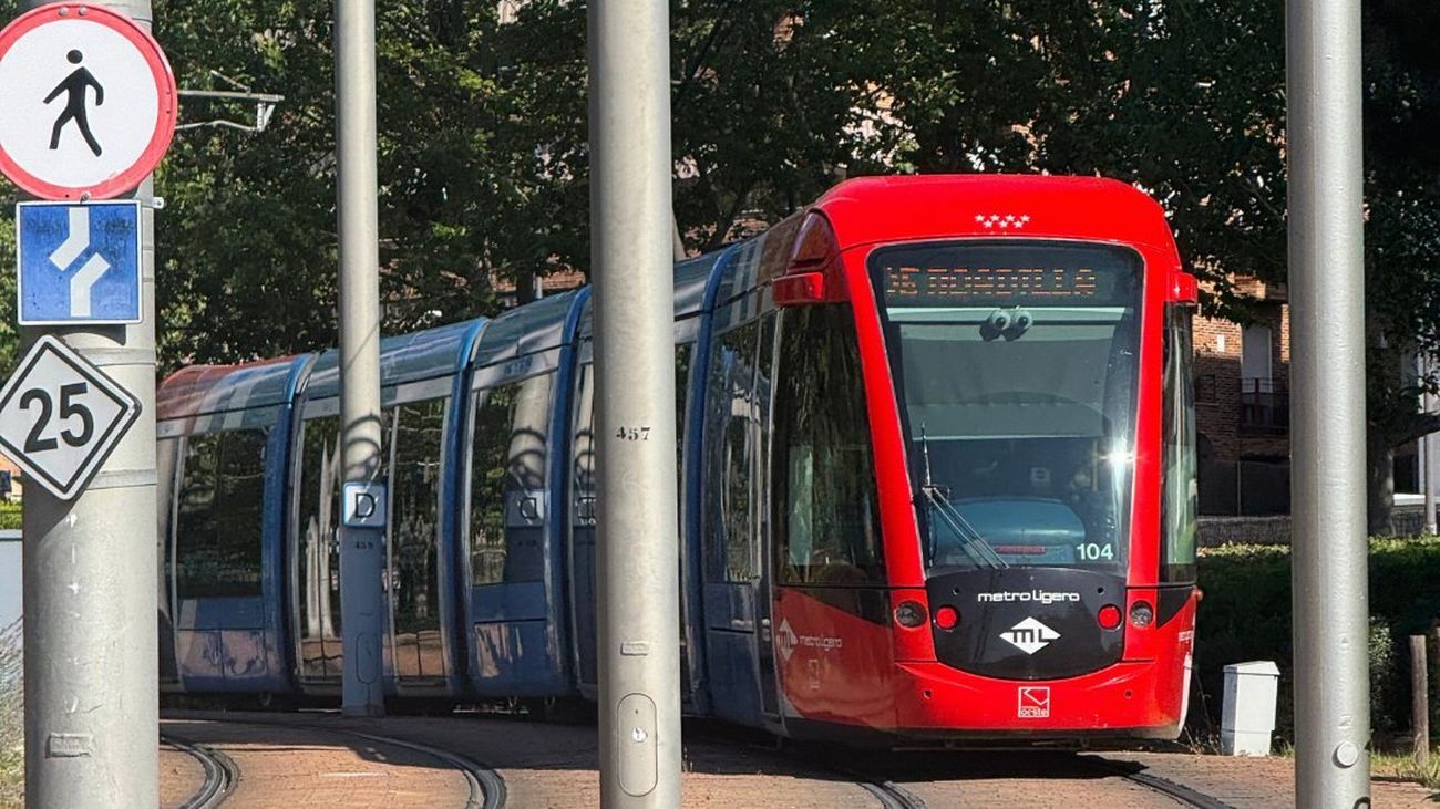 Con récord de usuarios y alta puntualidad, Metro Ligero Oeste celebra 18 años en Boadilla