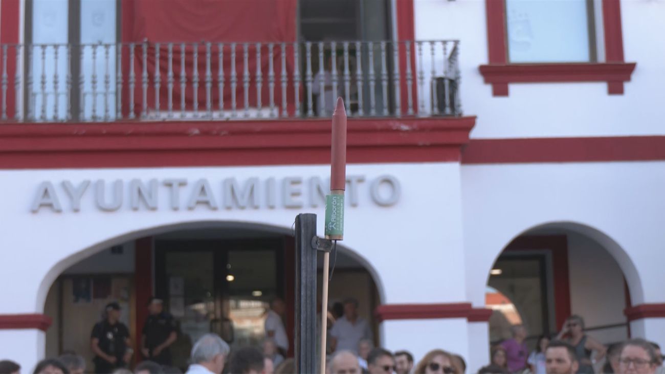 Sanse inicia la cuenta atrás de sus fiestas con la tradicional cohetada