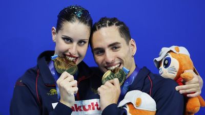 Dennis González e Iris Tió, campeones del mundo en dúo libre mixto