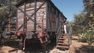 La vida en un vagón de tren: una experiencia habitacional única