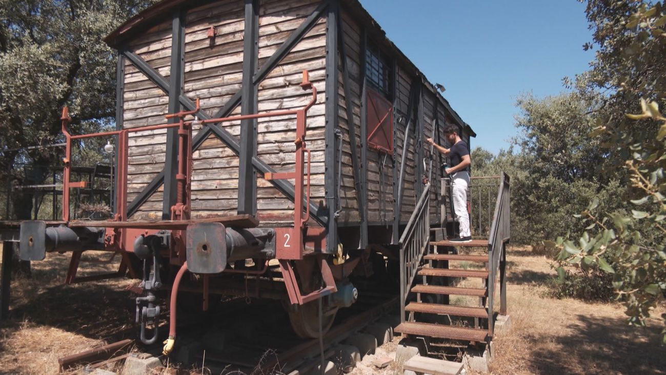 La vida en un vagón de tren: una experiencia habitacional única