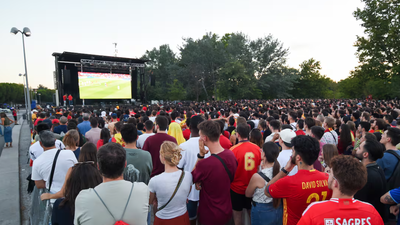 El Parque de Berlín se convertirá en un estadio gigante en la final de la Eurocopa