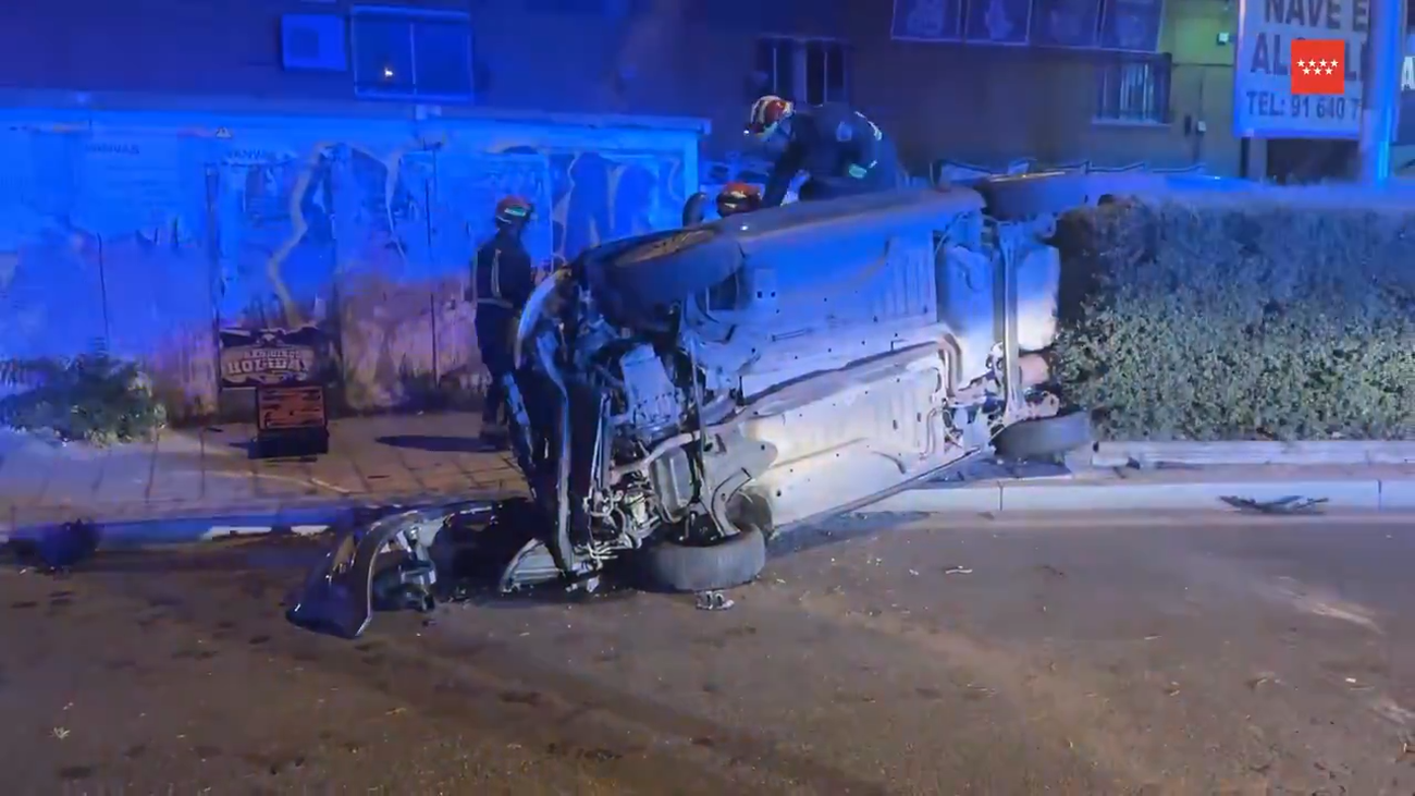 Una joven de 16 años muere en un accidente en Collado Villalba al salir despedida del vehículo