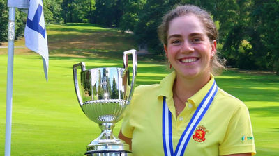Paula Martín, campeona de Europa de golf