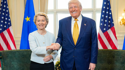 La UE evita la guerra comercial comprando a EEUU material militar por 600.000 millones de dólares