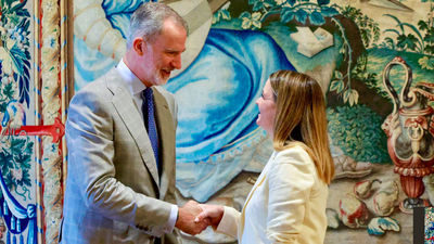 Felipe VI recibe en audiencia a las autoridades de Baleares
