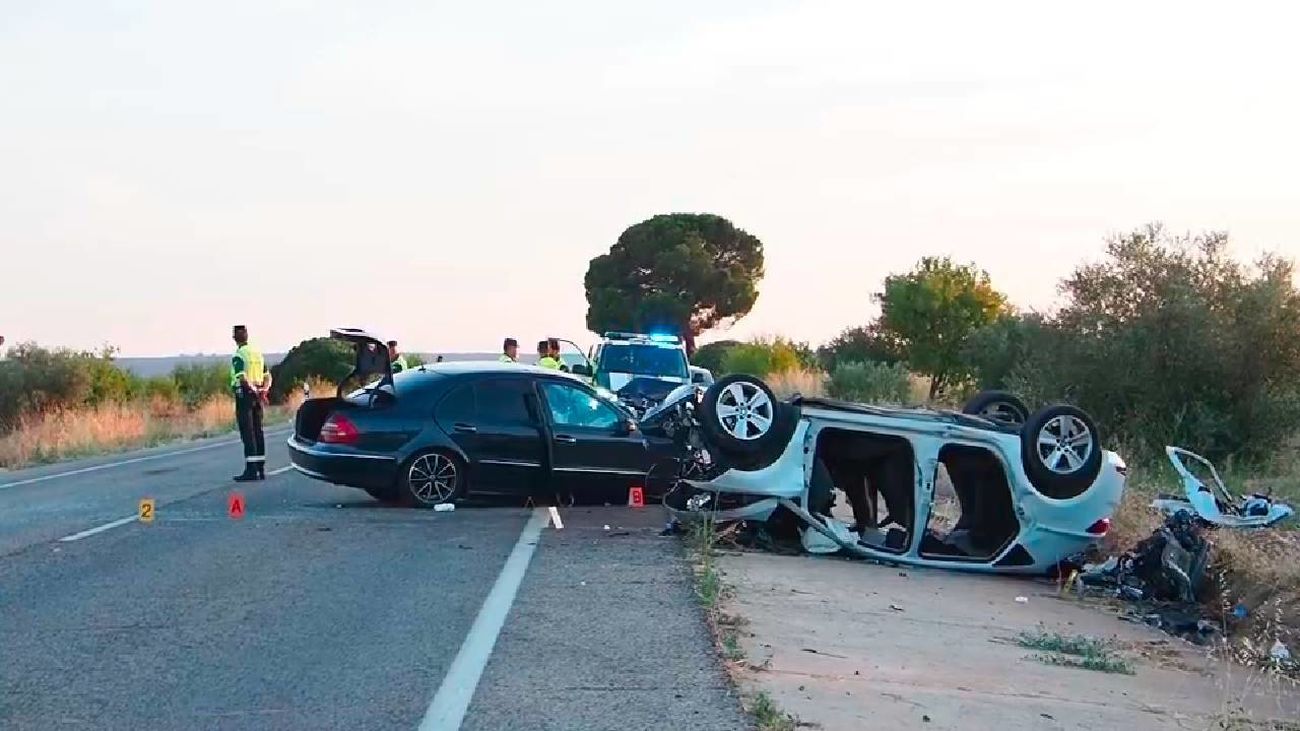 Cinco muertos en un accidente de tráfico en Sisante, Cuenca