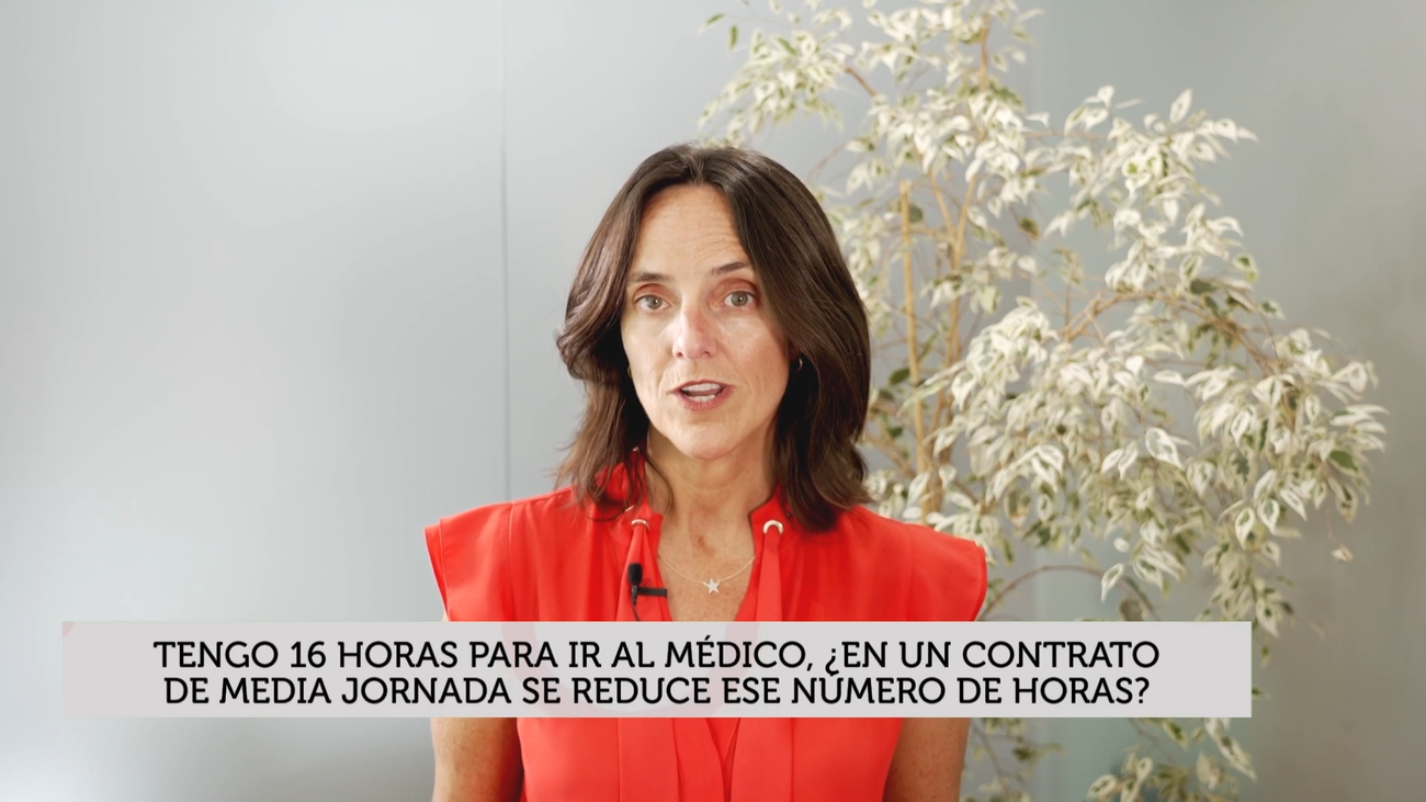 ¿Se reduce el número de horas para acudir al médico en un contrato de media jornada?