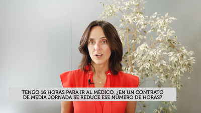 ¿Se reduce el número de horas para acudir al médico en un contrato de media jornada?