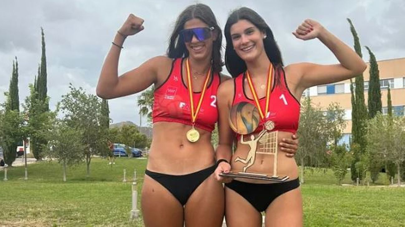 Madrid se alza con el oro en el Campeonato de España Sub'21 de vóley playa