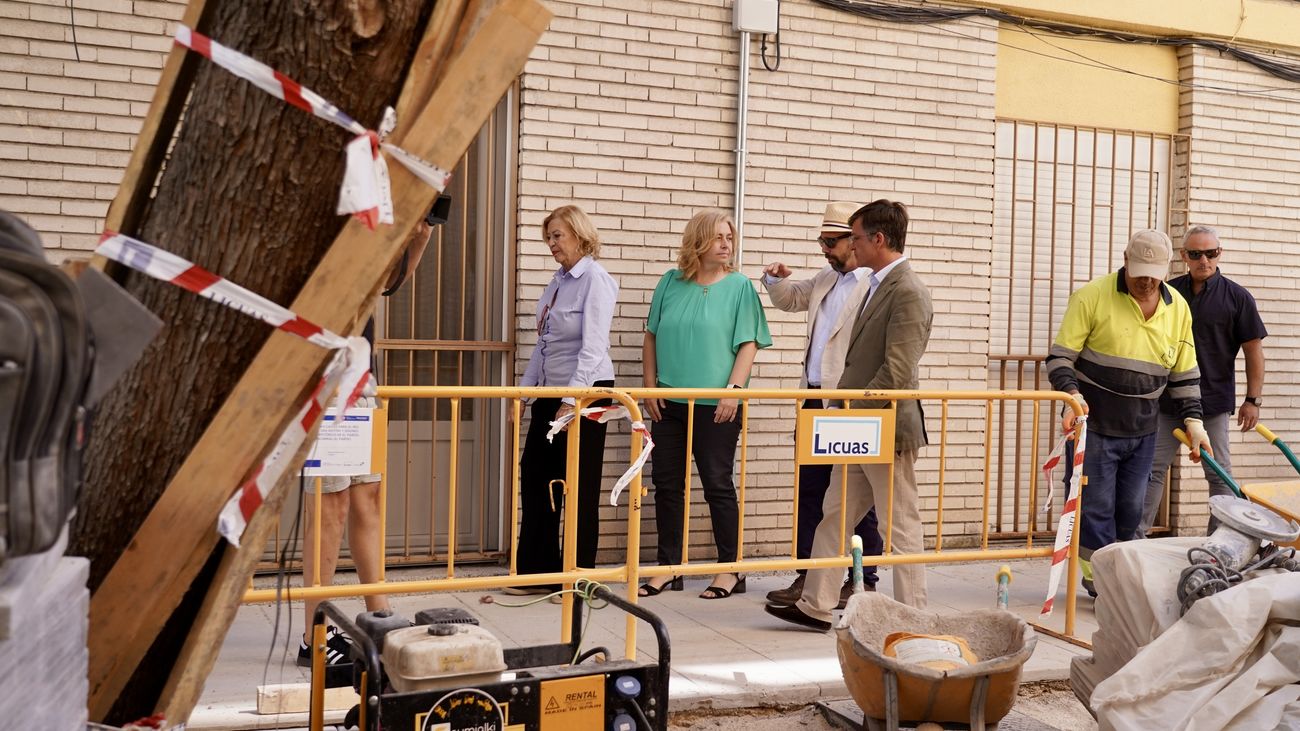 Recta final en las obras de remodelación del casco histórico de El Pardo