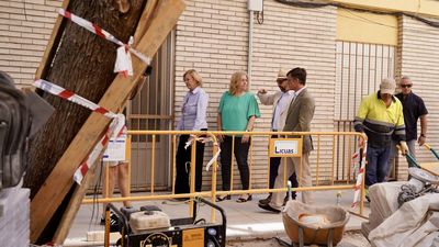 Recta final en las obras de remodelación del casco histórico de El Pardo