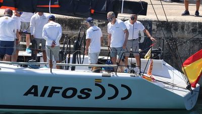 Felipe VI participa en la primera regata de la Copa del Rey en Palma