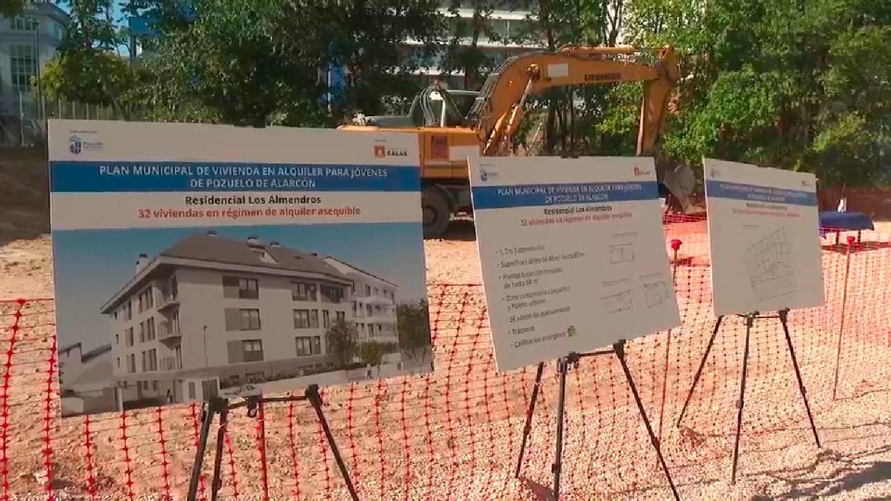 Arrancan las obras para construir 200 viviendas de alquiler asequible en Pozuelo de Alarcón