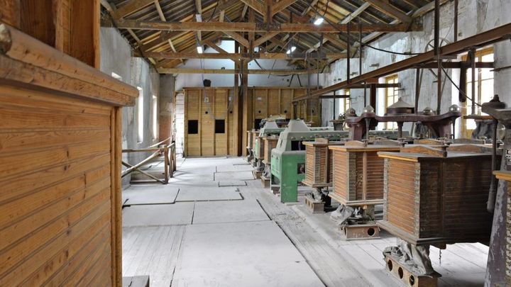 Interior de la fábrica de harinas 'La Esperanza', en Alcalá de Henares / COMUNIDAD DE MADRID