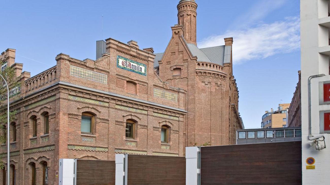Antigua fábrica de cerveza 'El Águila', hoy Archivo Regional de la Comunidad de Madrid