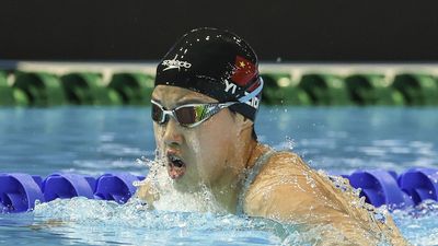 La nadadora Zidi Yu, una niña de 12 años que asombra al mundo