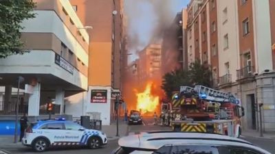 Dos heridos y edificios evacuados tras una explosión de gas en el centro de Zamora