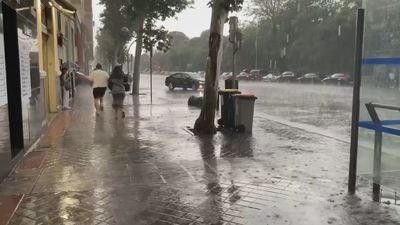 Del aviso por tormentas  y al de calor