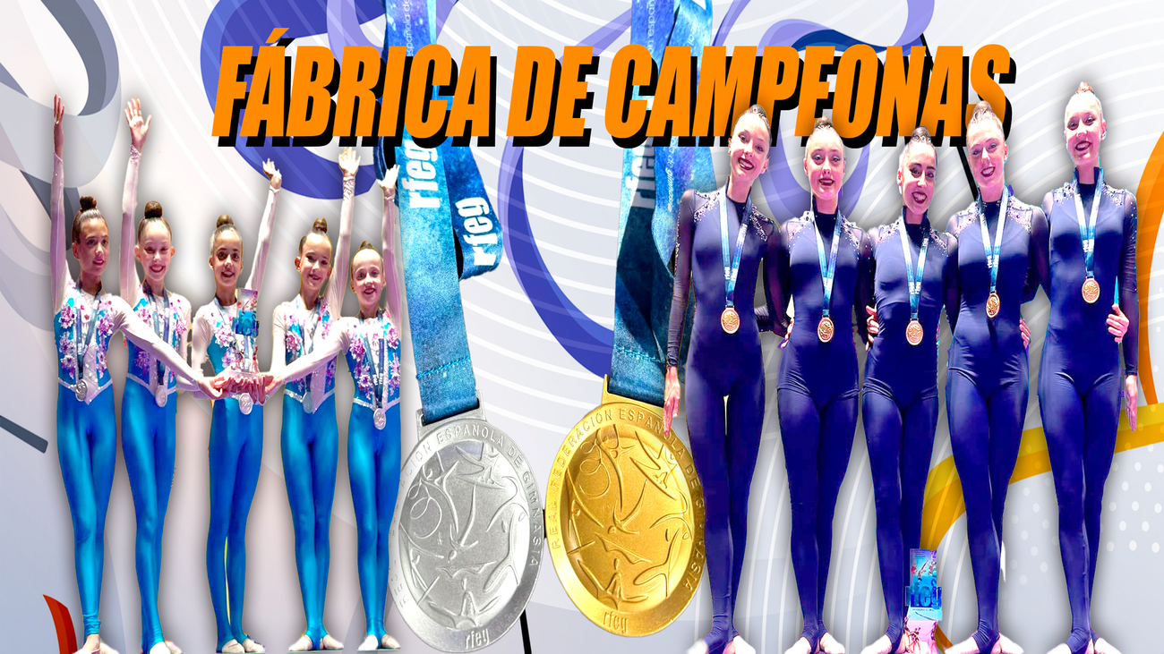 Club de Gimnasia Rítmica El Álamo, fábrica de campeonas